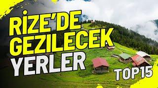 RİZE'DE GEZİLECEK YERLER | 3 GÜNLÜK GEZİ ROTASI