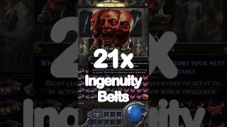 Vaal Orb vs. 21x Ingenuity Belt - Path of Exile 2 #shorts #pathofexile2 #poe2