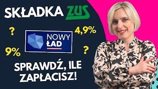 Składka ZUS od 2022 - Kto zapłaci WIĘCEJ? Nowy Polski Ład