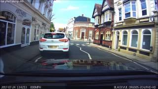 HK16HWM In Havant UK Inconsiderate driving and foul female