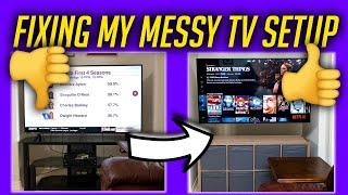 I fixed my ugly TV setup!