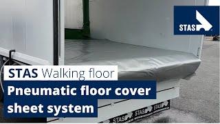 Protect your walking floor with a pneumatic floor sheet