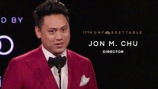 Jon M. Chu Wins the Director Award (LIVE from the 17th Unforgettable Gala 2018)