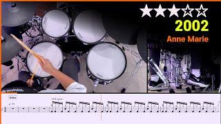 [Lv.07[ 2002 - Anne Marie () Drum Cover with Sheet Music