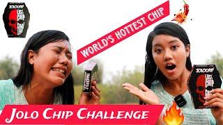 Jolo Chip Eating Challenge  - worlds hottest chip 