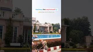 Pool Party in Delhi | Airbnb Delhi | Airbnb Gurgaon #airbnb #getaway #poolparty #shorts