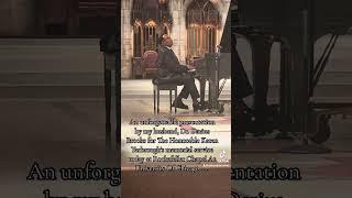 Darius Brooks singing Your Will at Rockefeller Chapel at The University of Chicago