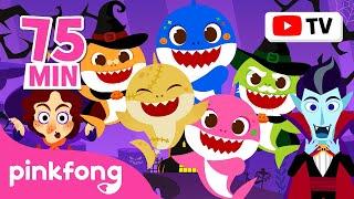 [Best of the Best] Halloween NEW Spooky Cartoons for Kids | 2024 Zombies Sharks | Official Pinkfong