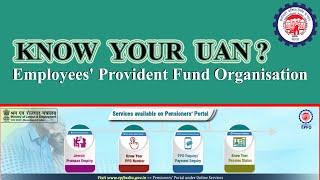 HOW TO KNOW YOUR UAN NUMBER  ||  KNOW YOUR UAN ONLINE  ||  ACTIVATE UAN ONLINE  ||  EPF DETAILS 2021