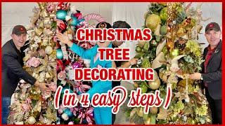 How To Decorate A Christmas Tree In 4 Easy Steps / Ramon At Home Christmas