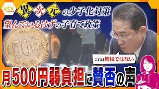 【ヨコスカ解説】事実上の増税？皆が望んでいる少子化対策のはずなのに…本当にこれでいい？みんなのホンネ