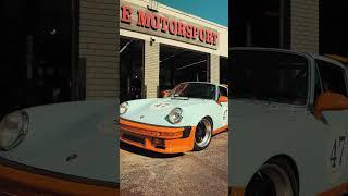 Gulf livery! One of our favorites to come by the shop . #porsche #gulflivery #gt2 #gt3 #911 #turbo