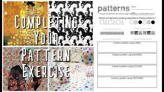 Principle of Pattern: Exercise