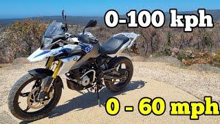 BMW G 310 GS - 0 to 100