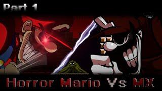 Horror Mario Vs MX Mario 85 PC port (Mario's madness sprites animation) sprites animation #sprites