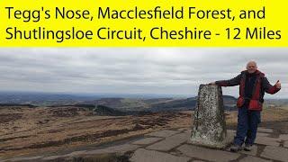 Tegg's Nose, Macclesfield Forest, and Shutlingsloe Circuit, Cheshire - 11.5 miles 19 km -  5.2 Hours