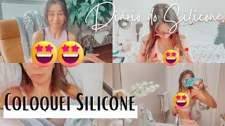 Primeira semana após silicone | Vlog