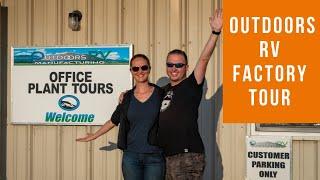 Outdoors RV Factory Tour Part 1 (How 4 Season Travel Trailers are made)