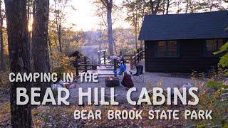 Camping the the Bear Hill Cabins