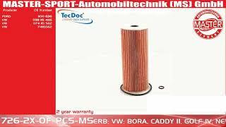 726/2X-OF-PCS-MS | OIL FILTER | Master-Sport-Automobiltechnik (MS) GmbH