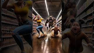  Evolution of Dog : Chassed by Giant monster dog ️ #doglover #puppy #dog #shorts #copydoggy
