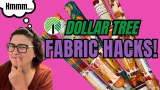 5 Dollar Tree Fabric Hacks You Won't Believe What You Can Make!