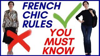 French Style Rules You Must Follow!