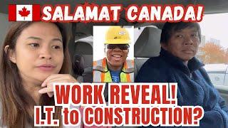 WORK REVEAL! I.T. NOON, LANDSCAPE ARTIST NA!? SALAMAT CANADA BUHAY CANADA V87