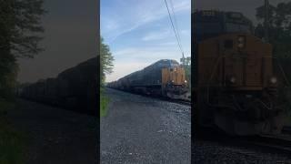 CSX M370-21 Mixed Freight Train from Lodi, Ohio 6/22/2024 #csx #train #railroad #shorts #railfan #ns