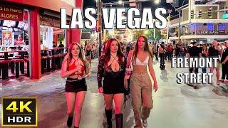 Fremont Street Las Vegas Walk - October 2024 - Downtown Las Vegas