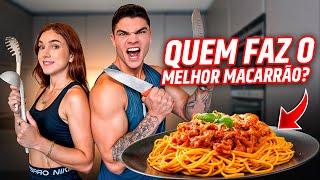 DUELO NA COZINHA: QUEM FAZ A MELHOR MACARRONADA?