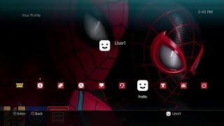 PS4 Dynamic Marvels Spiderman 2 Theme