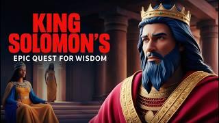 King Solomon’s Epic Quest for Wisdom: The Untold Journey 