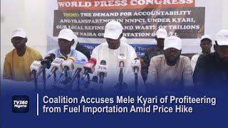 Coalition Accuses Mele Kyari of Profiteering from Fuel Importation Amid Price Hike