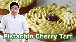 Pistachio Cherry Tart | Hanbit’s Signature dessert