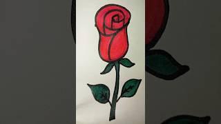 |How to draw a rose| @sassybabe146  #roseflower #rosetutorial  #comments