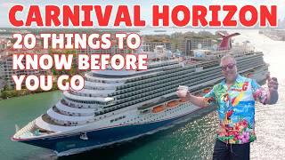 Carnival Horizon Review: 20 Things to Know Before you Go