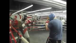 Andy Ruiz Jr. vs Evander Holyfield Sparring Session