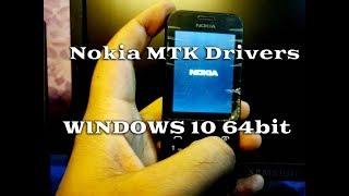 Nokia MTK Drivers Windows 10 64Bit Installation Guide #nokia