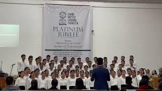 BTHSS students song performance on CBLT  platinum Jubilee/ Tuensang/