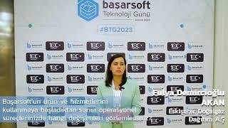 Başarsoft Teknoloji Günü Ankara 2023 Müşteri Röportajları (Fulya Demircioğlu Akan - ESGAZ)