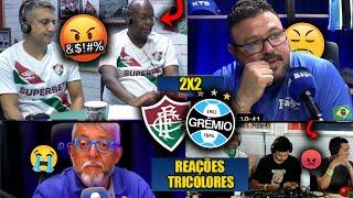 REAÇÕES dos TRICOLORES FURIOSOS com o EMPATE - FLUMINENSE 2X2 GRÊMIO [REACT GRENAL BRASILEIRÃO ]