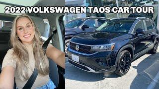 2022 VOLKSWAGEN TAOS CAR TOUR | detailed tour & review!