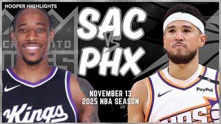 Scramento Kings vs Phoenix Suns Full Game Highlights | Nov 13 | 2025 NBA Season