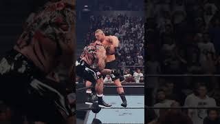 Brock Lesnar Superplex from ring top to Martyn Ford  and breaks the ring #wwe #wwe2k24 #gaming