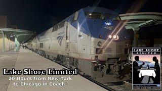 20 Hours in Amtrak Coach from NYC to the Windy City Aboard the Lake Shore Limited