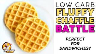 Is This The Perfect KETO CHAFFLE For A Sandwich? - Fluffy Chaffle Battle!