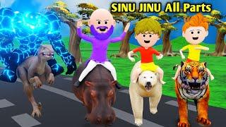 SINU KI SHAITANI (Combined-3 ) |Sinu Aur Monster | Desi Comedy Video | Cartoon Video | Gulli Bulli