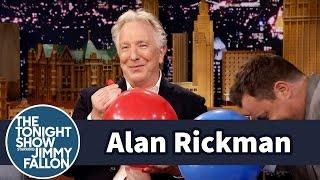 Alan Rickman Takes Jimmy to Task for His Impersonation