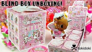 Opening the NEW tokidoki CAFE CUTIES UNICORNO Blind Boxes and Special Edition Cherry Blossom Figure!